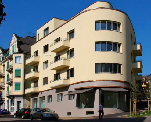 Wohn- und Geschäftshaus Haldenbachstrasse 9